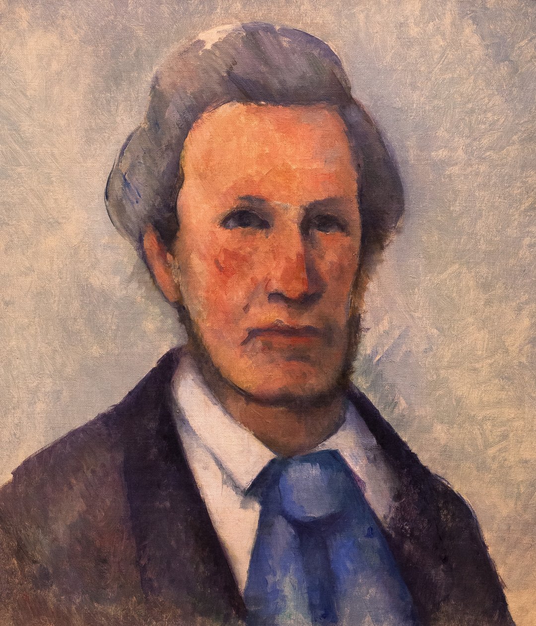 Portrett av Victor Chocquet av Paul Cezanne