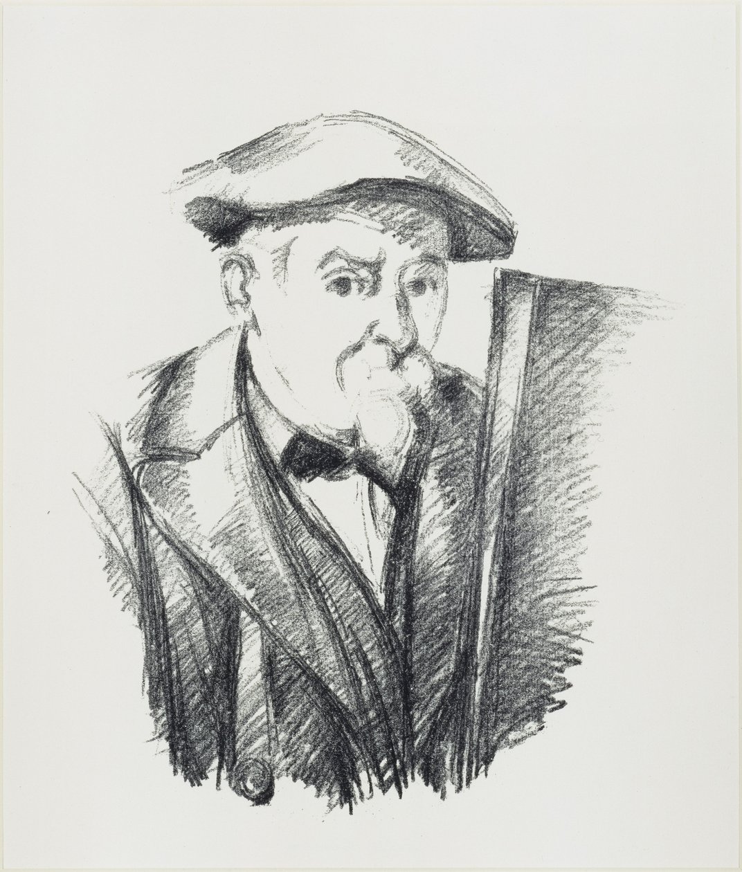 Selvportrett av Paul Cézanne