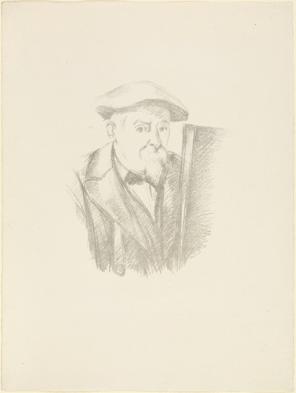 Selvportrett av Paul Cézanne