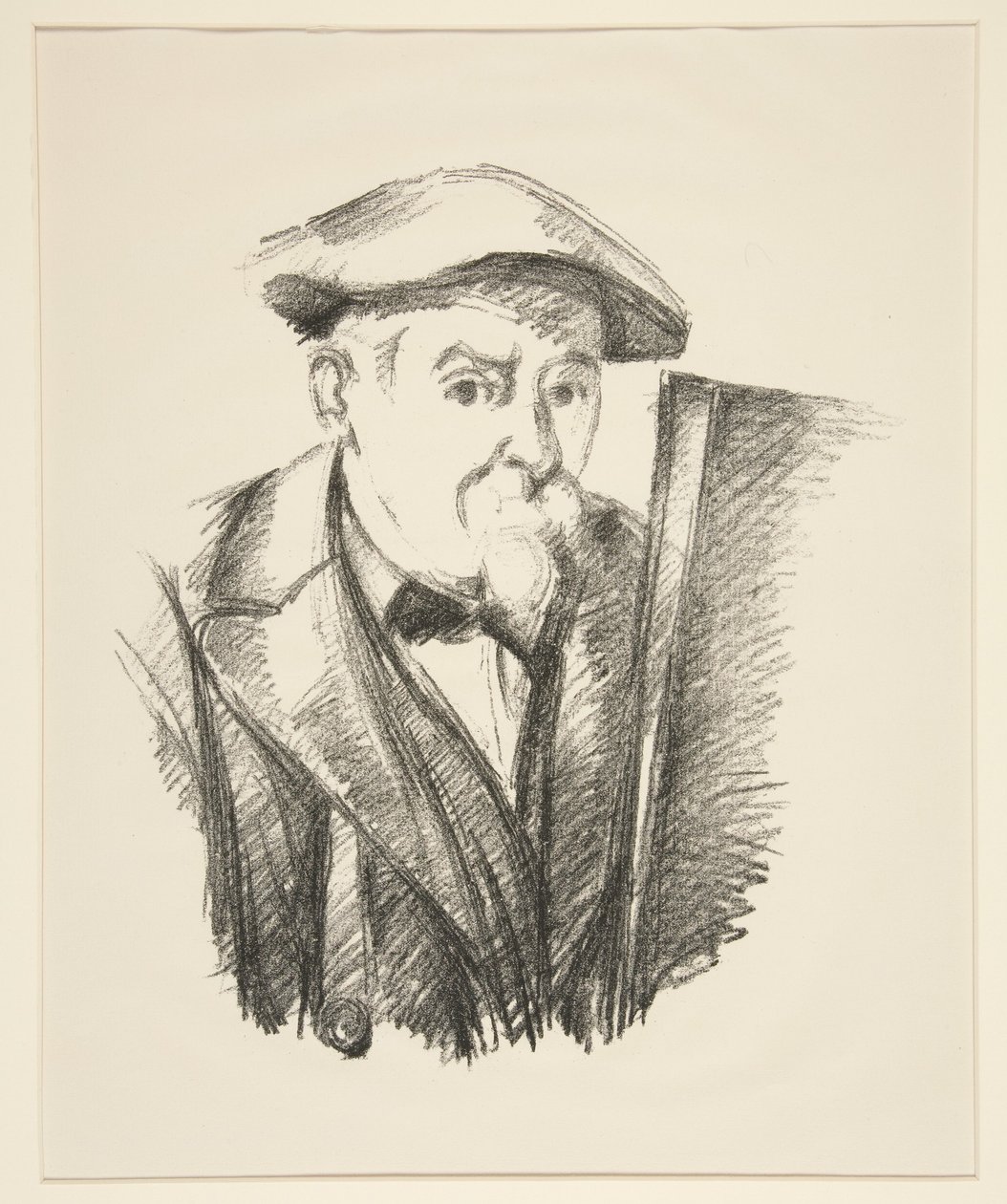 Selvportrett av Paul Cézanne