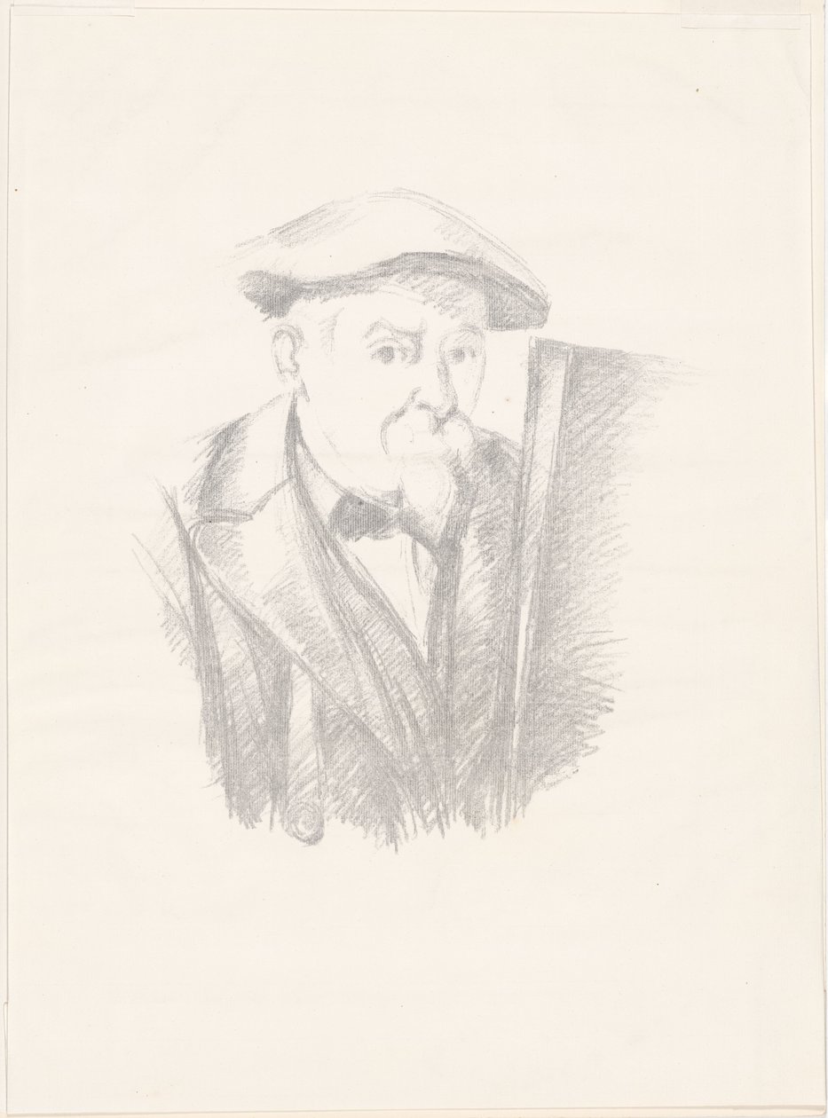 Selvportrett av Paul Cézanne