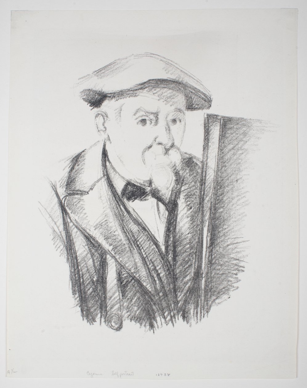 Selvportrett av Paul Cézanne