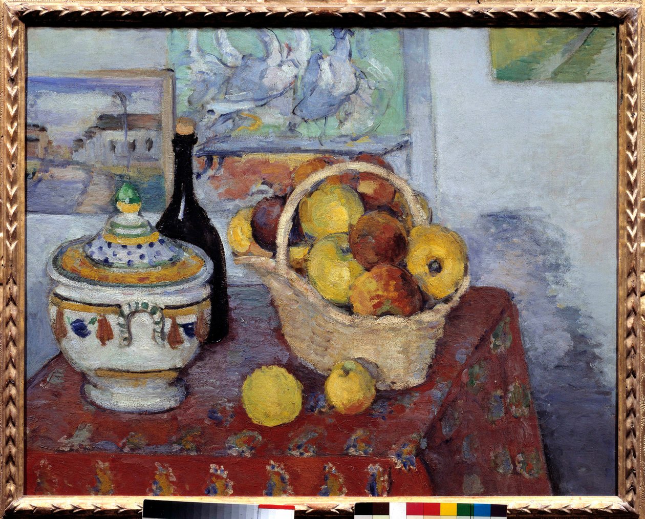 Stilleben ved Soupiere-maleriet av Paul Cezanne av Paul Cézanne