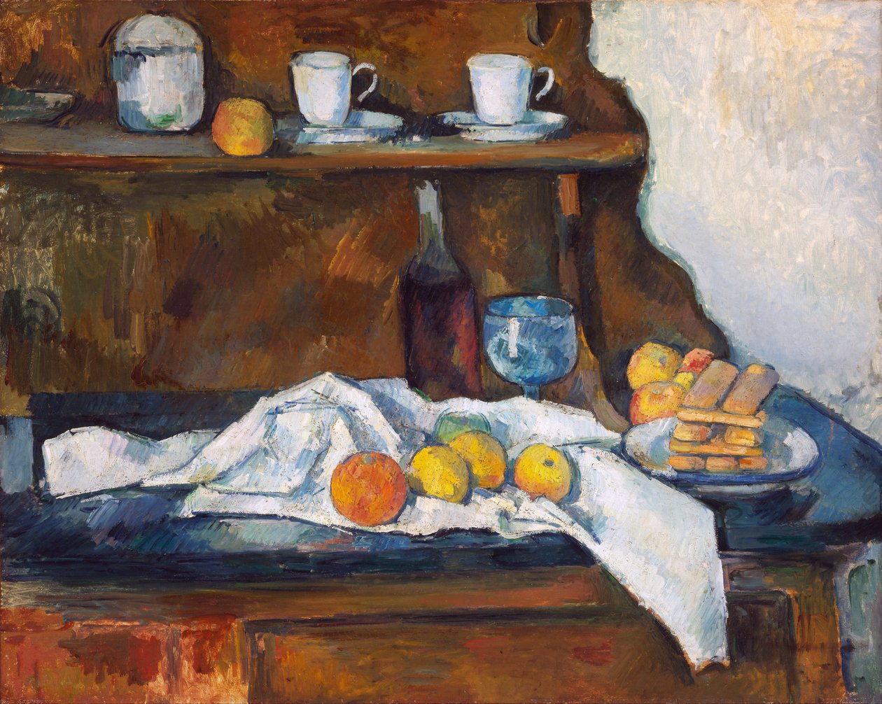 Buffeten av Paul Cézanne