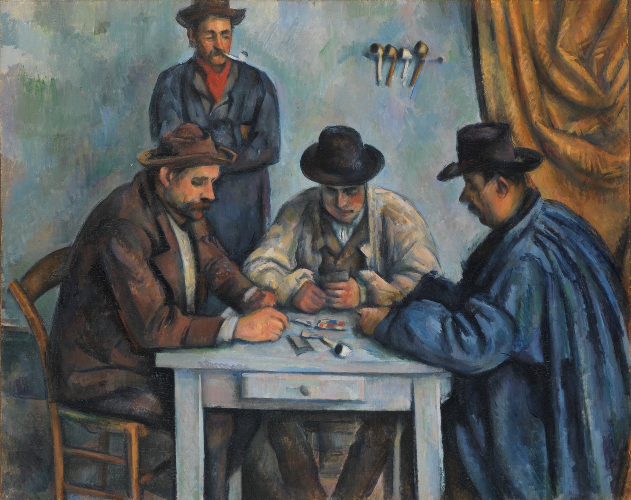 Kortspillerne av Paul Cézanne