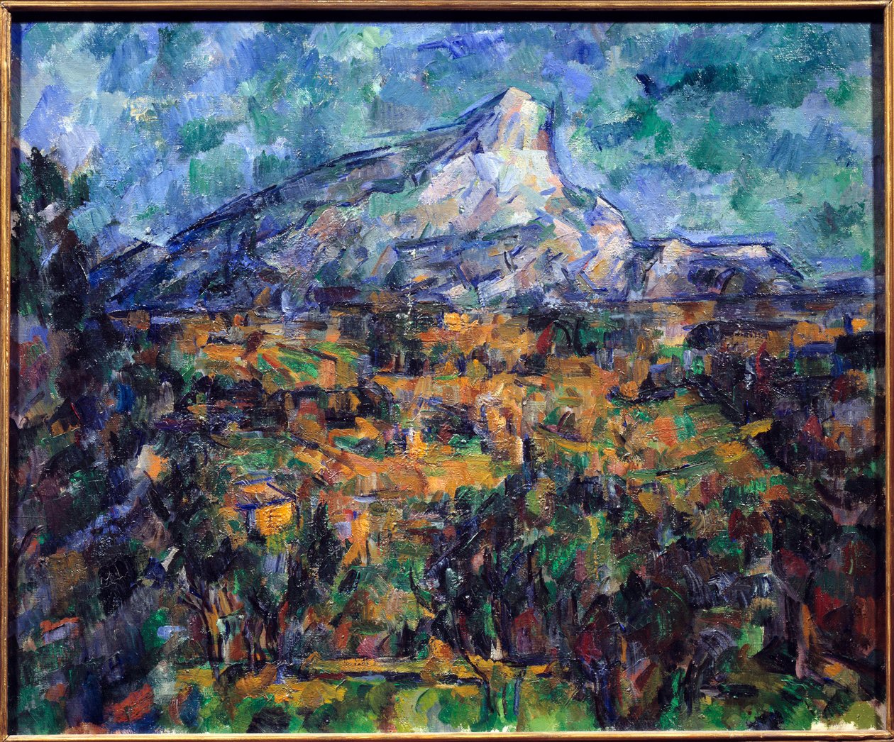 The Holy Mountain Victory Painting av Paul Cezanne av Paul Cézanne