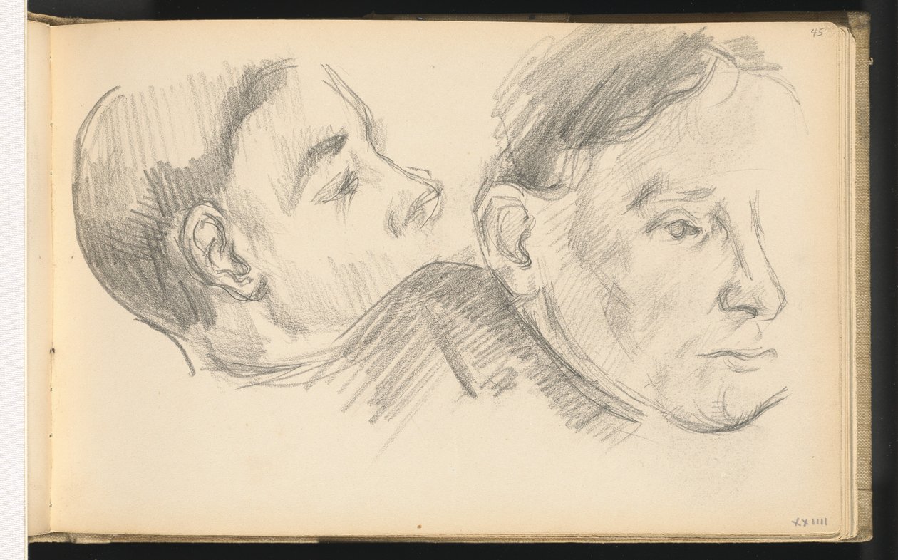 To hoder av Paul Cézanne