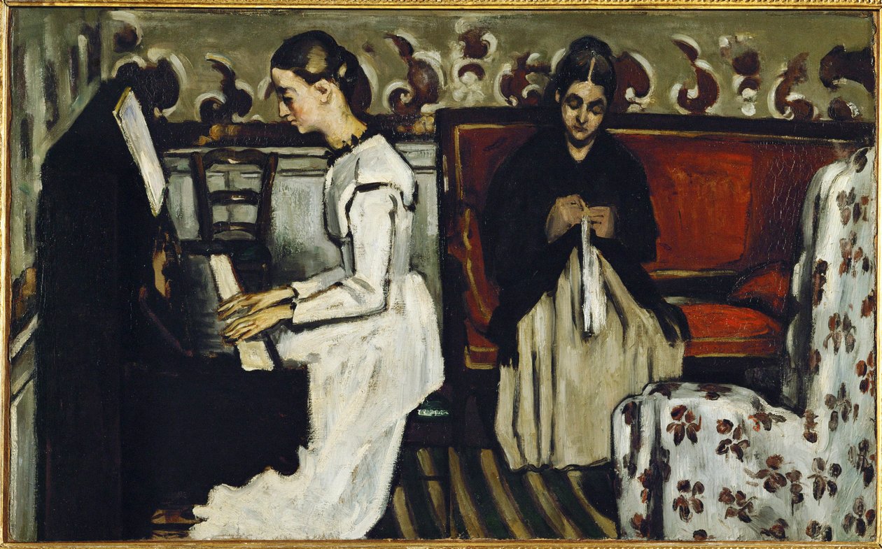 Tannhäusers ouverture (olje på lerret) av Paul Cezanne