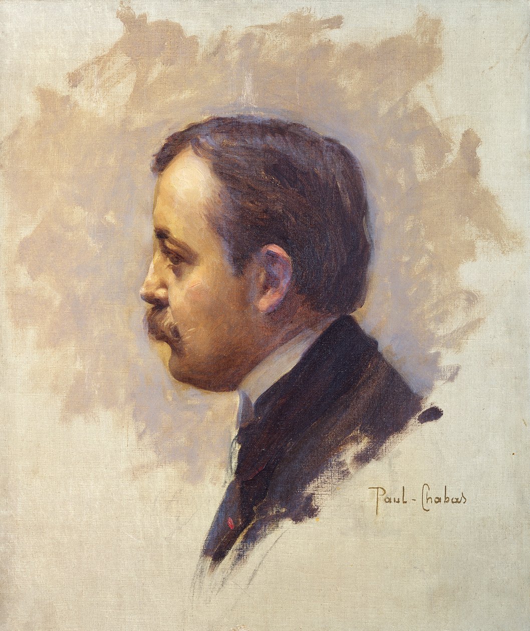 Marcel Prevost (1862-1941) (olje på lerret) av Paul Chabas