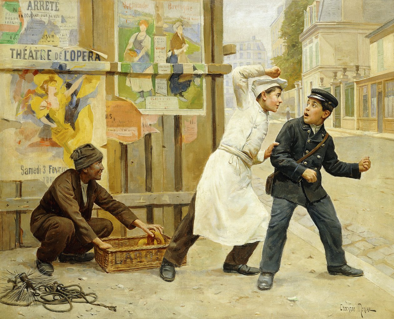 Avledningen av Paul Charles Chocarne Moreau