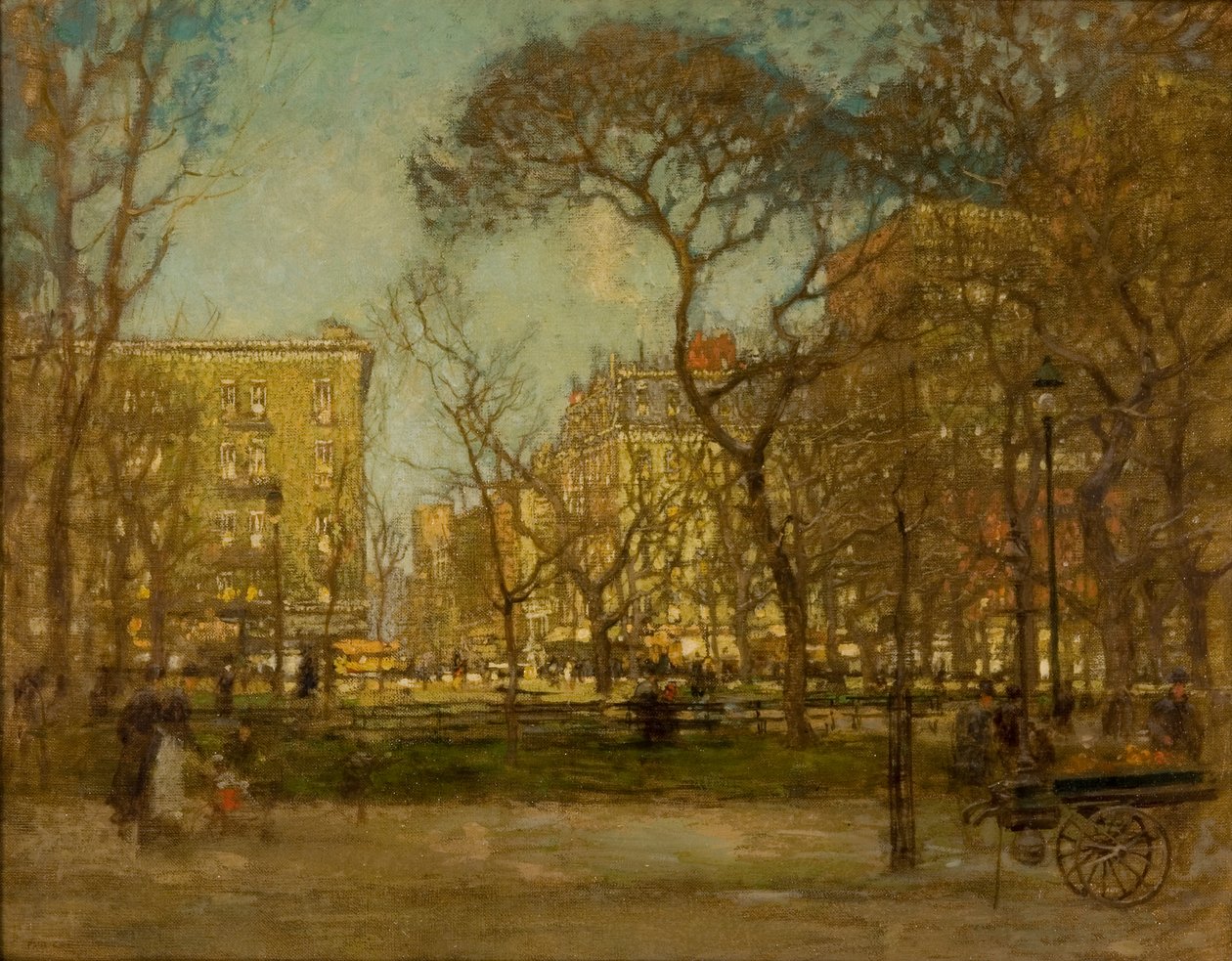 Madison Square, ca. 1905 (olje på lerret) av Paul Cornoyer