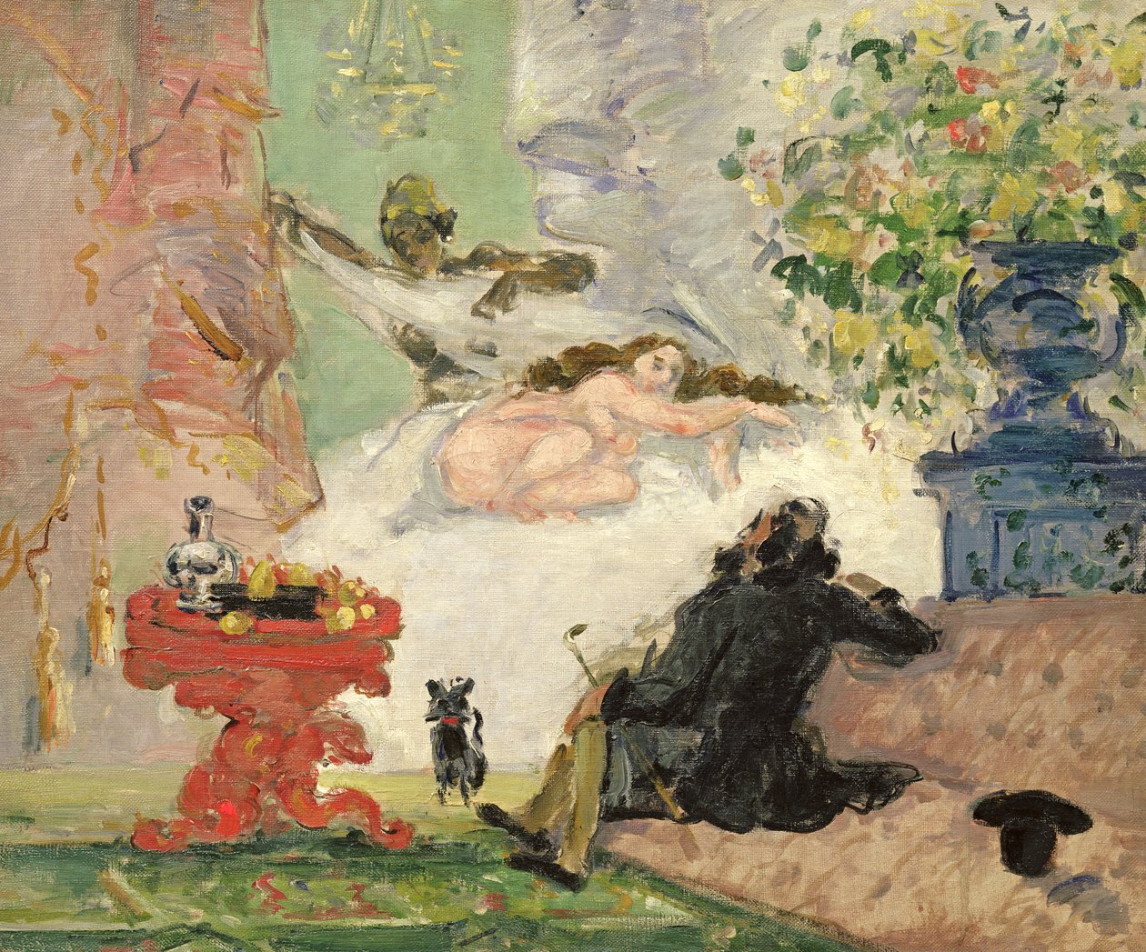 En moderne Olympia, 1873-74 av Paul Cézanne