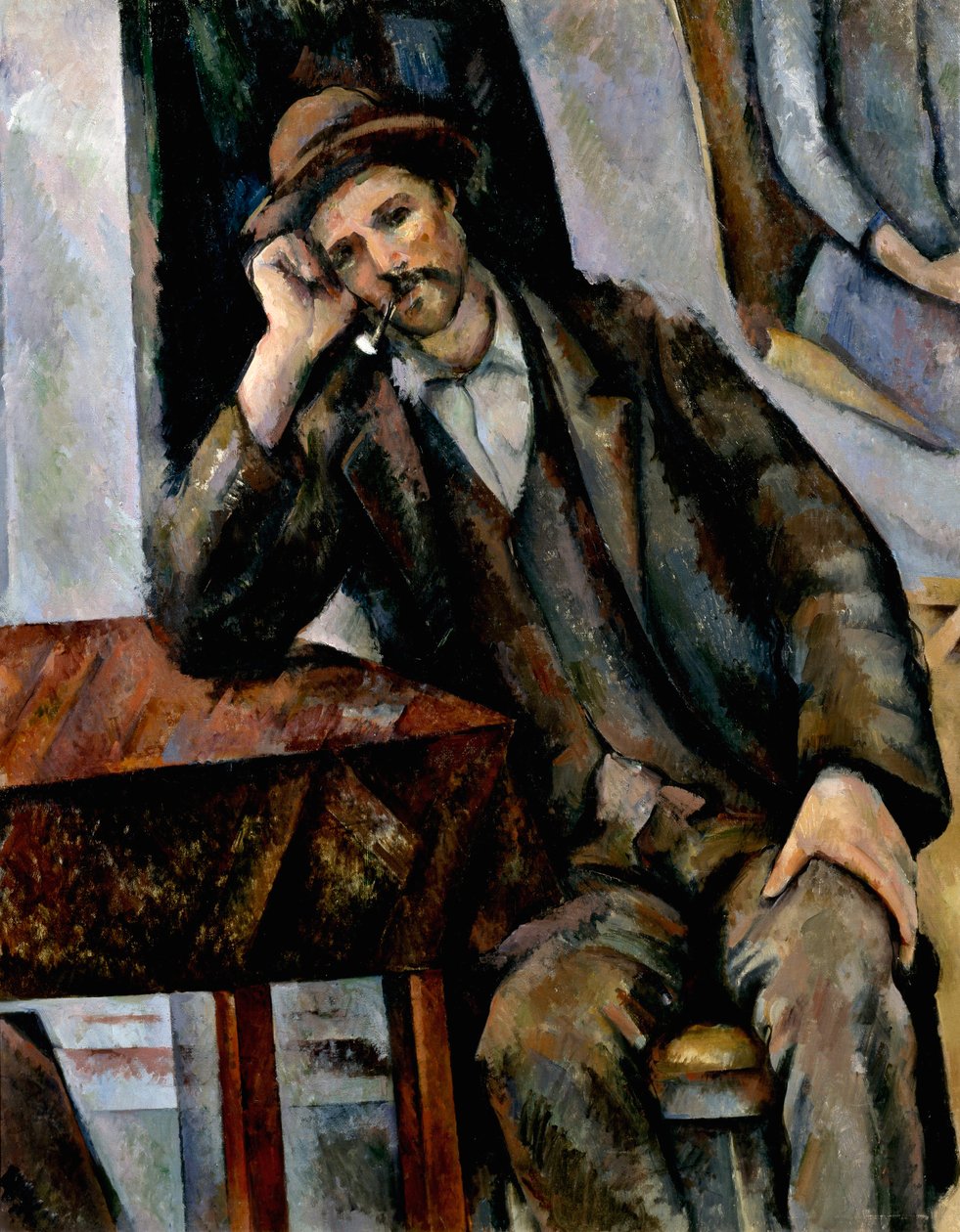 En røyker, 1890-1892. av Paul Cézanne