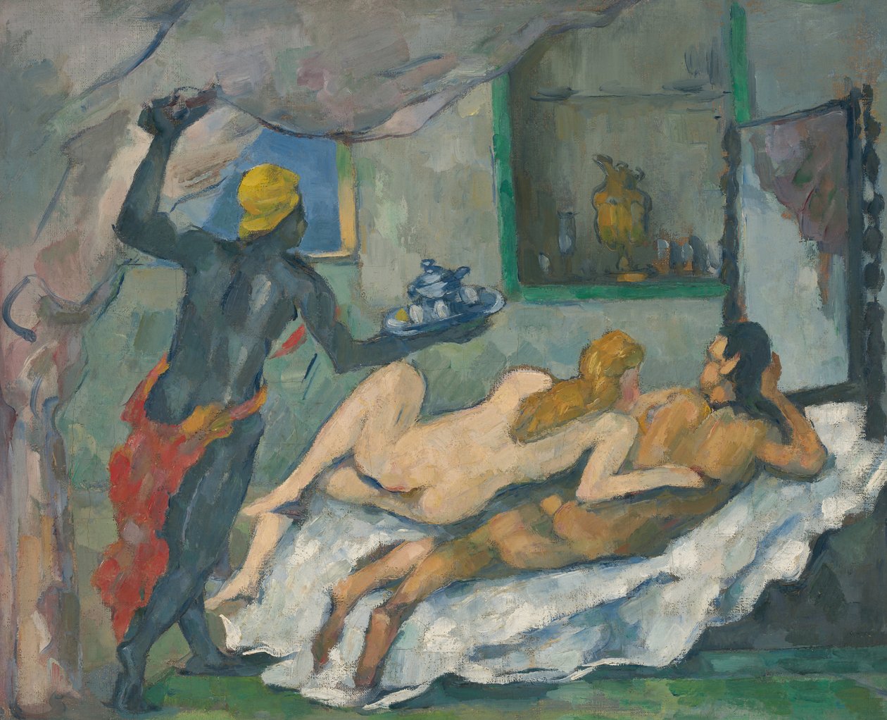 Ettermiddag i Napoli LApres-midi a Napoli, ca. 1875 av Paul Cézanne