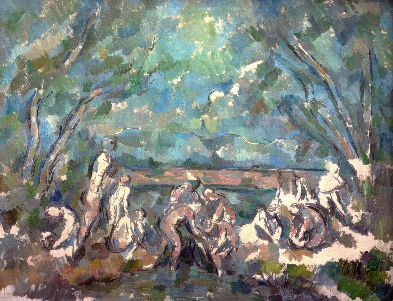 Badende av Paul Cézanne