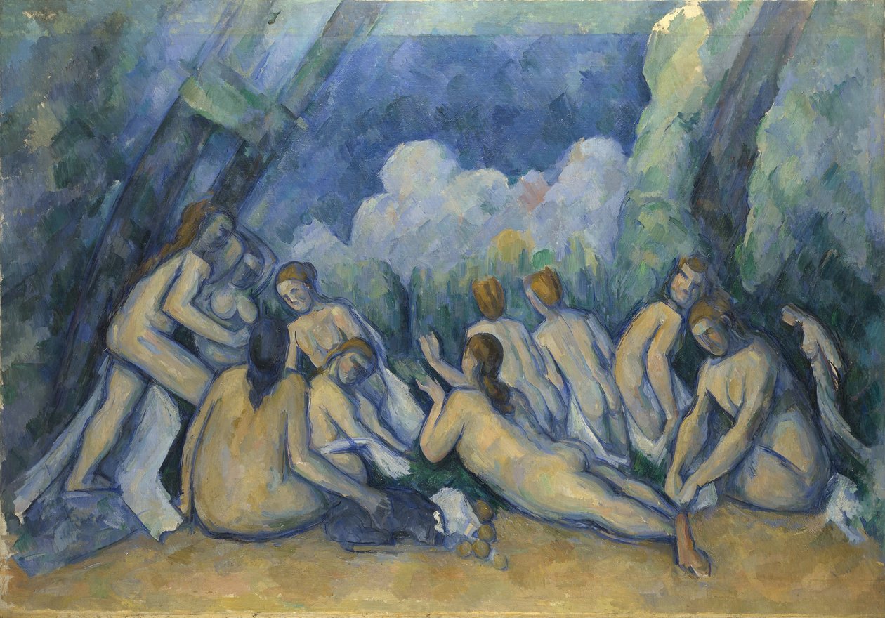 Badende av Paul Cézanne