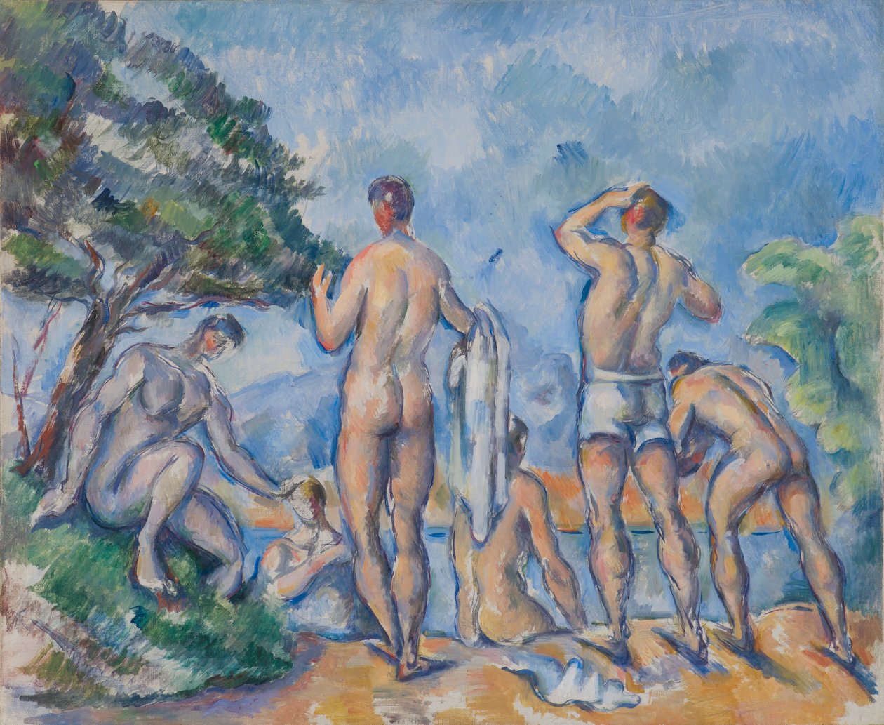 Badende av Paul Cézanne