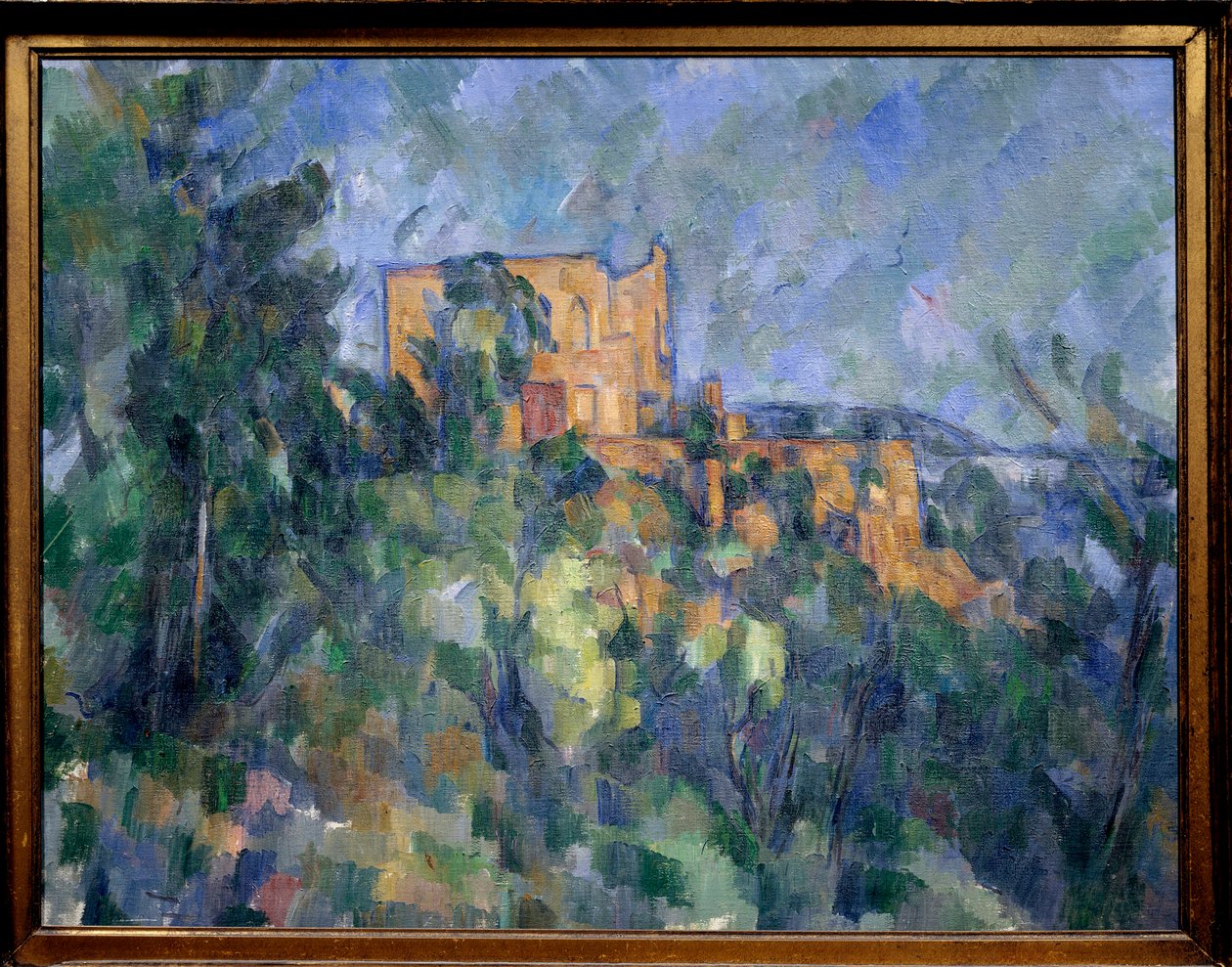 Svart Chateau-maleri av Paul Cezanne av Paul Cézanne
