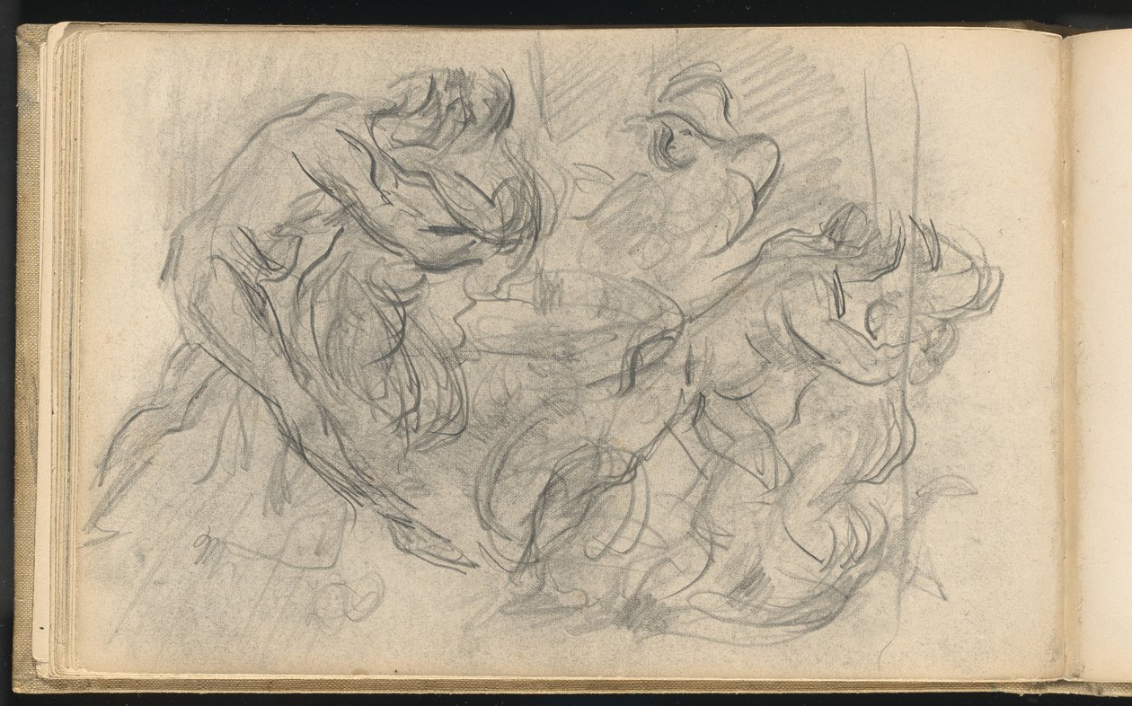 Karnevalsscene av Paul Cézanne