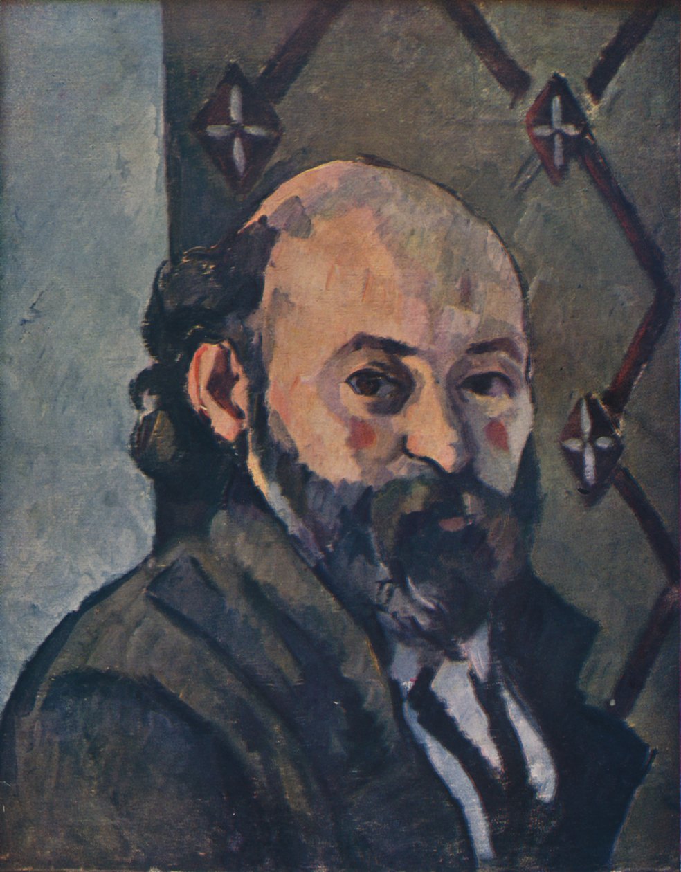 Cezanne Bald, 1891, 1937. av Paul Cézanne