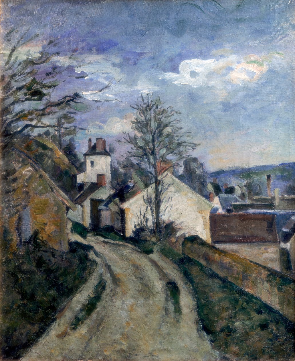 Doctor Gachets House i Auvers, c1873 av Paul Cézanne