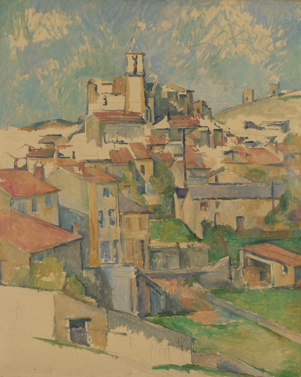 Gardanne, 1885-86. av Paul Cézanne