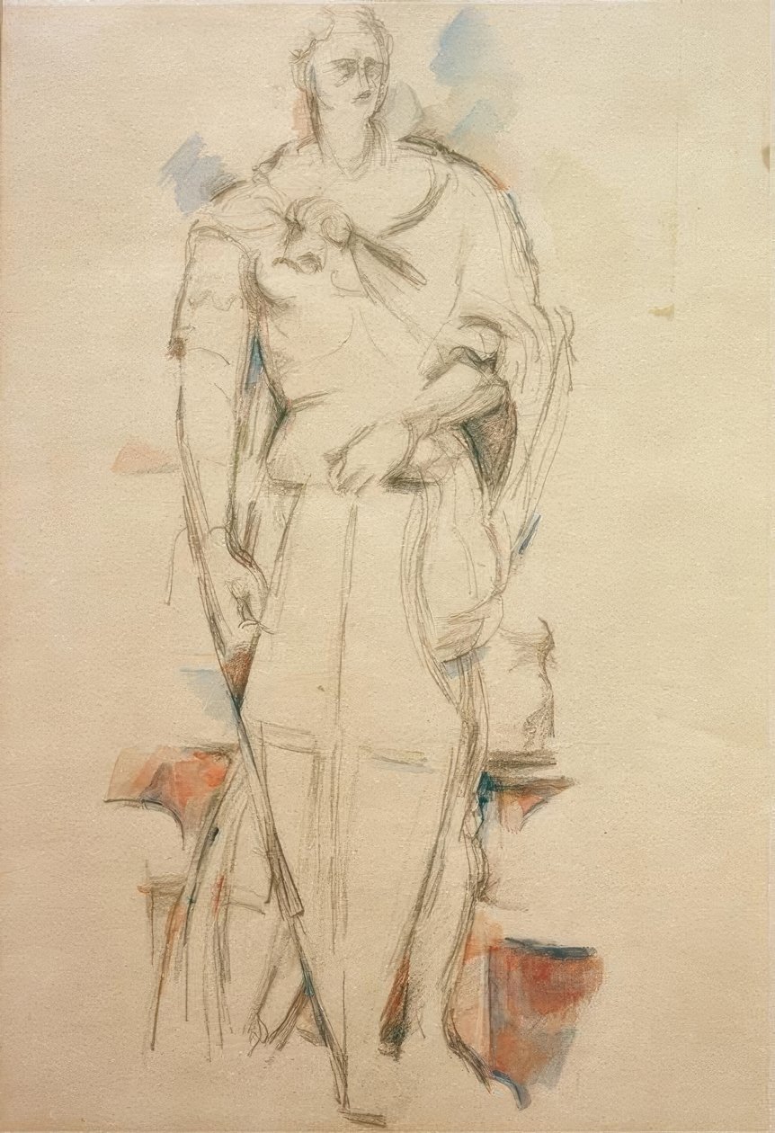 St. George etter Donatello av Paul Cézanne