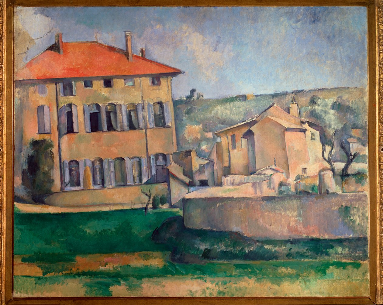 Jas de Bouffan (olje på lerret) av Paul Cézanne