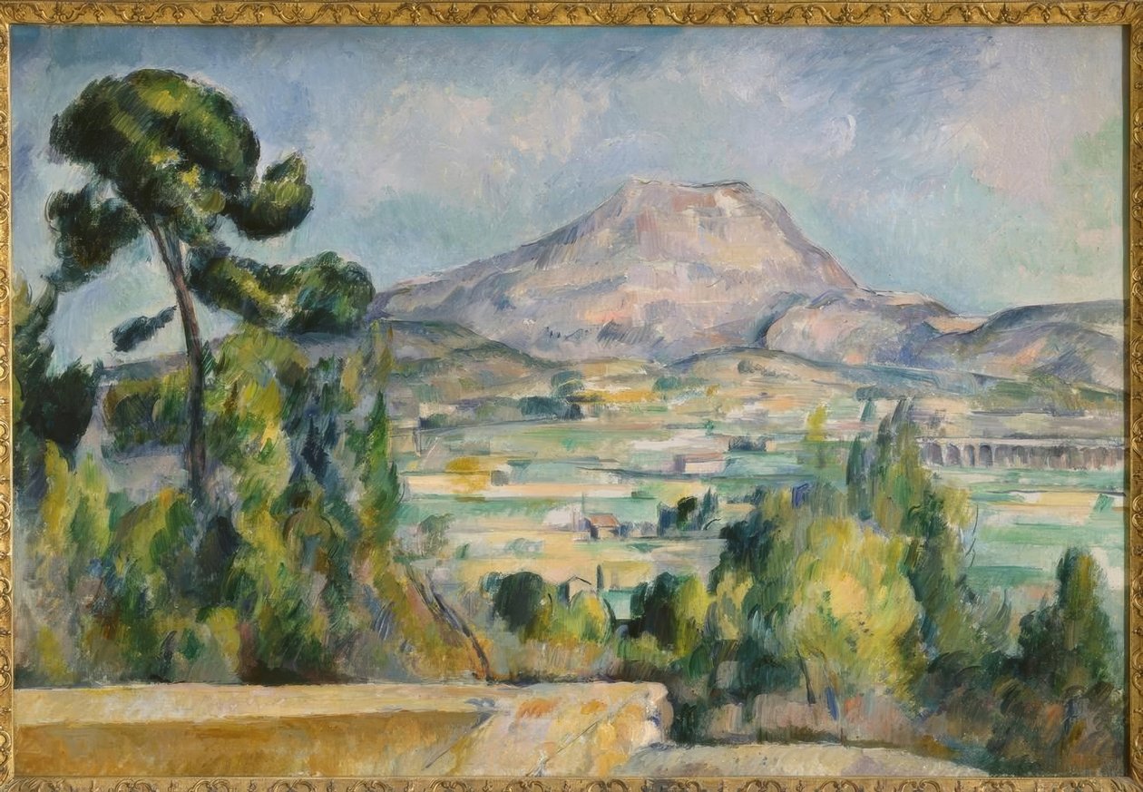 Sainte-Victoire-fjellet av Paul Cézanne