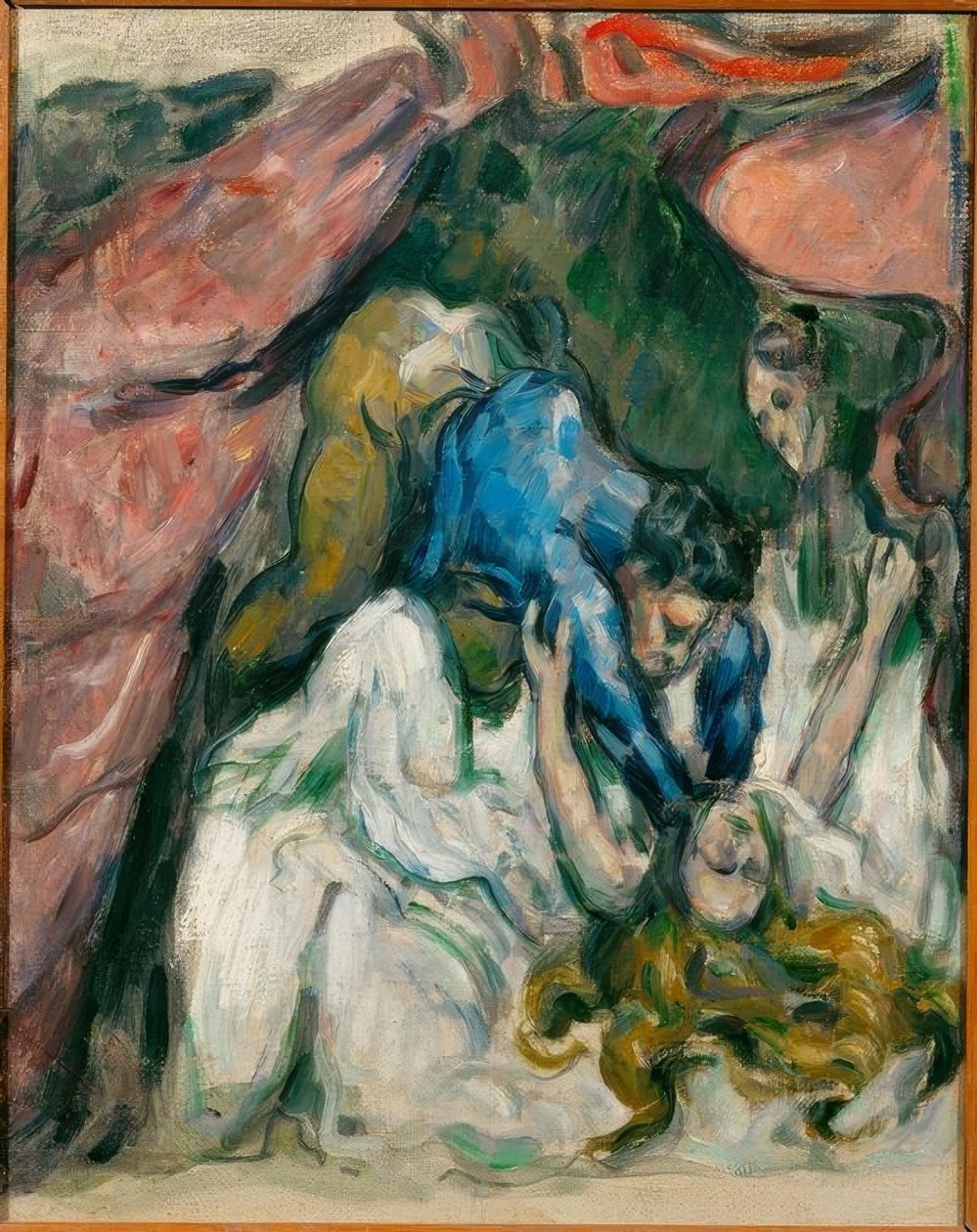 Den kvelete kvinnen av Paul Cézanne