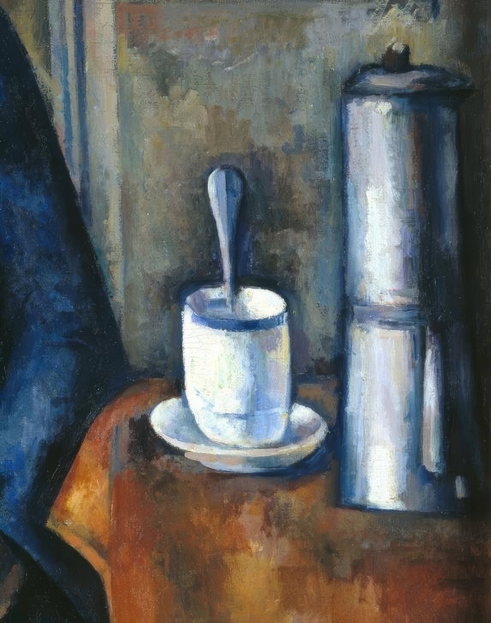 Kvinnen med kaffetrakteren av Paul Cézanne