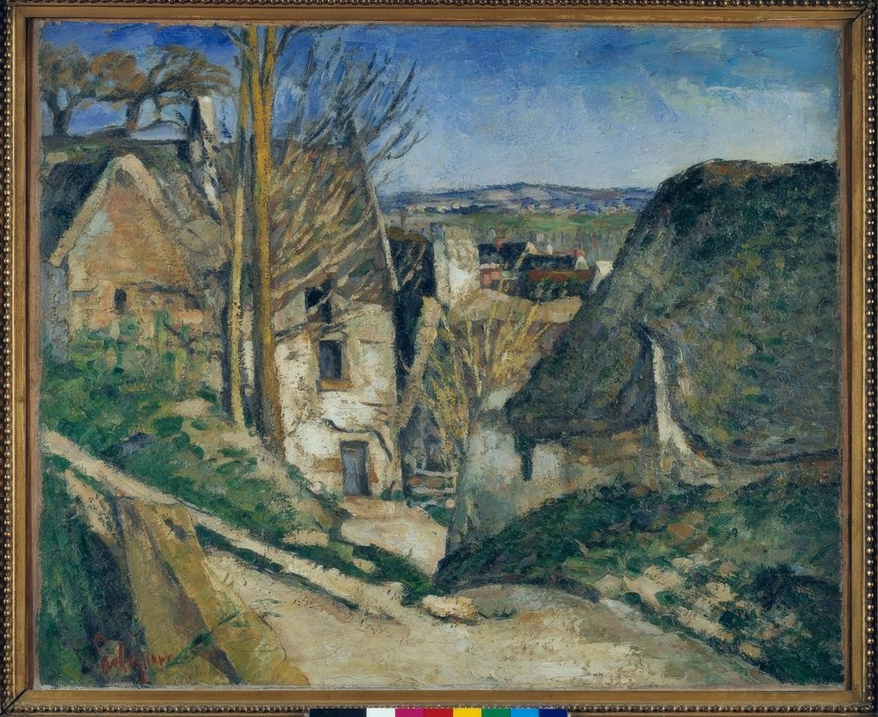 Bøddelshuset, i Auvers av Paul Cézanne