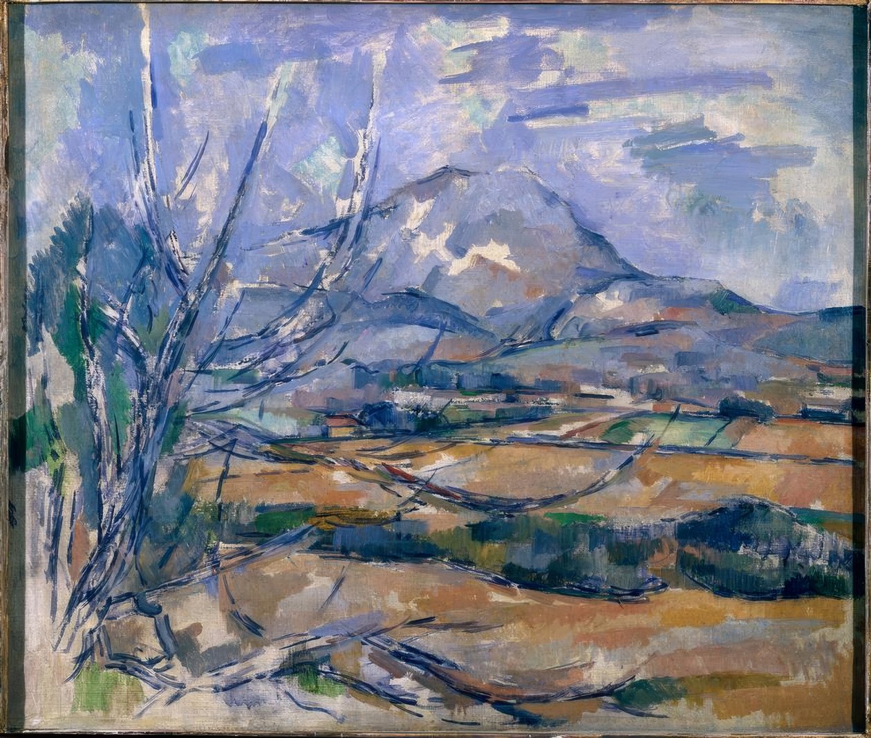 Sainte Victoire-fjellet av Paul Cézanne