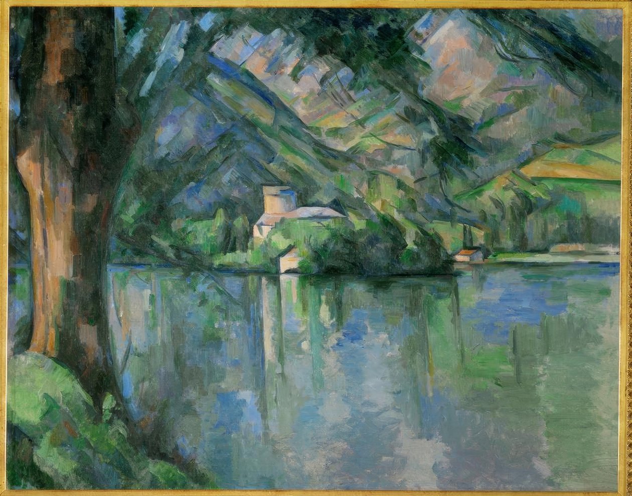 Annecysjøen av Paul Cézanne