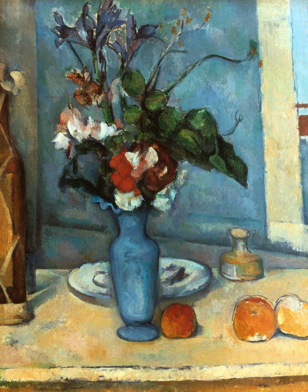 Den blå vasen, 1889-1890 av Paul Cézanne