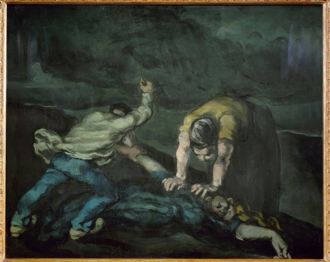 Mord av Paul Cézanne