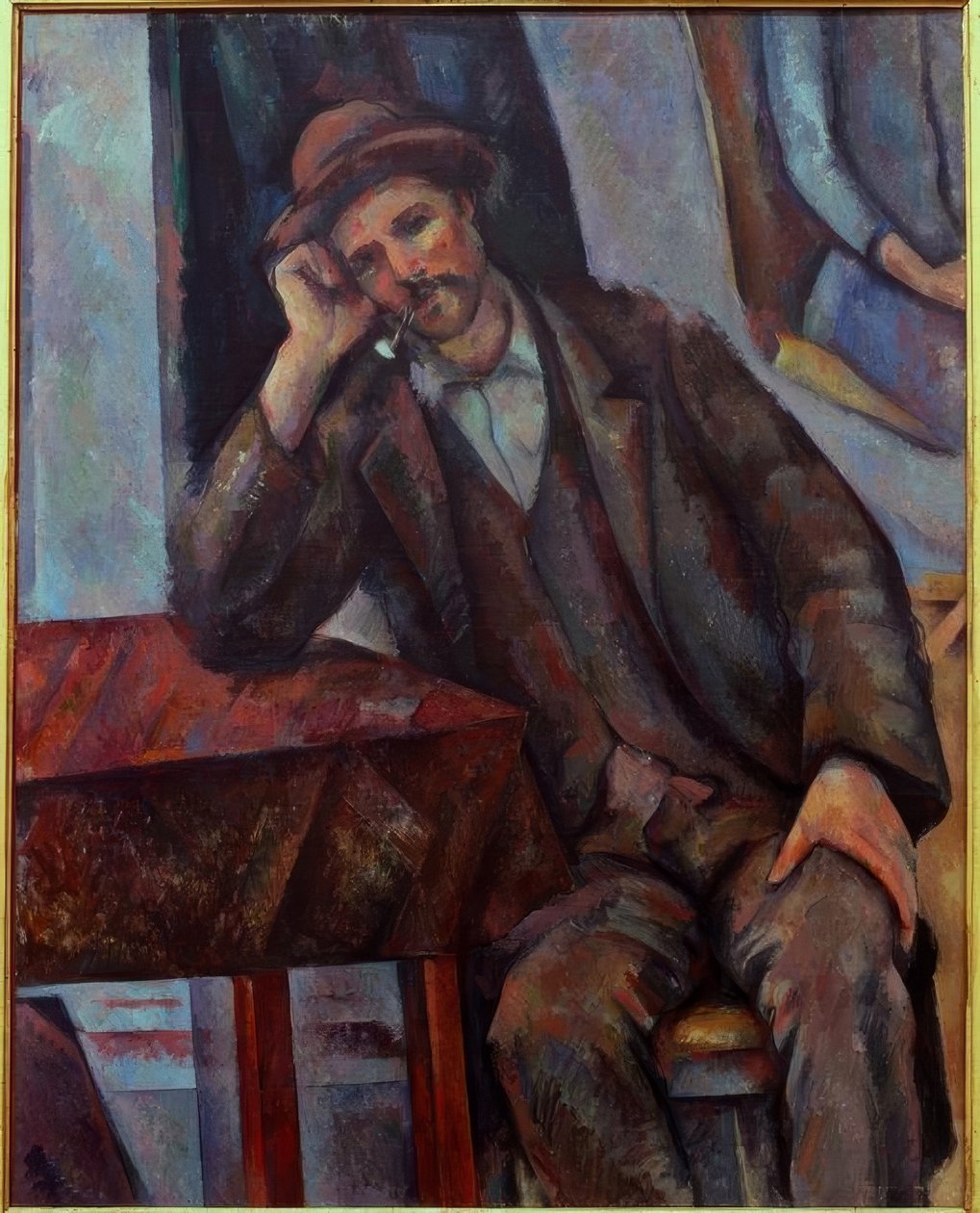Mannen med pipen av Paul Cézanne