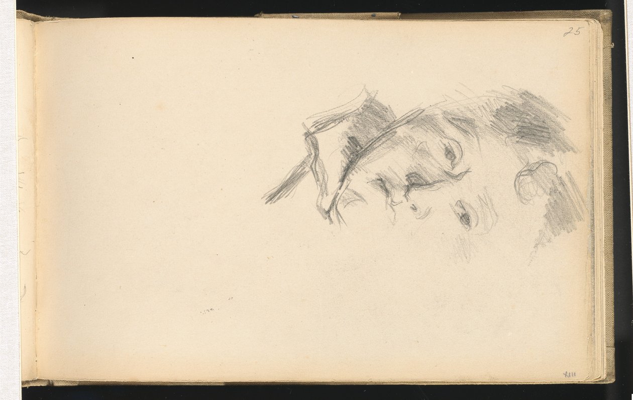 Madame Cezanne av Paul Cézanne