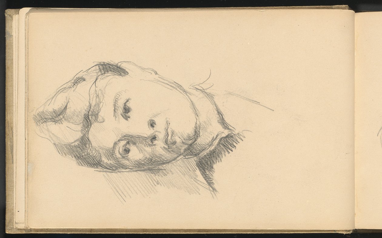 Madame Cezanne av Paul Cézanne