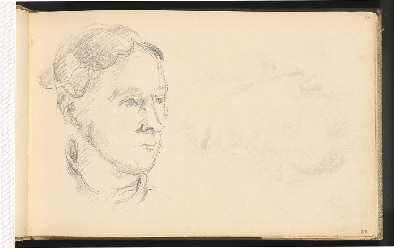 Madame Cézanne, 18821887. av Paul Cézanne