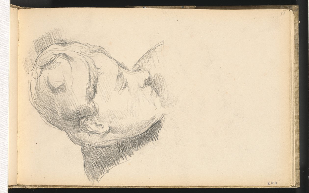 Madame Cézanne med senket hode av Paul Cézanne