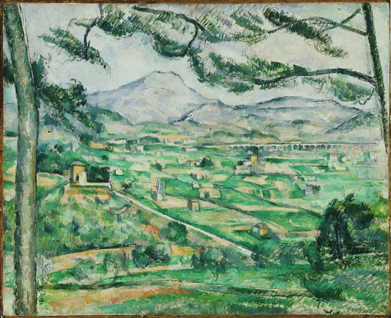 Mont Sainte-Victoire av Paul Cézanne