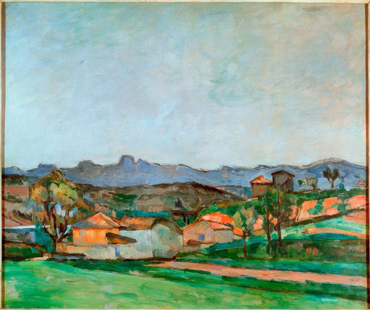 Provençalsk landskap av Paul Cézanne