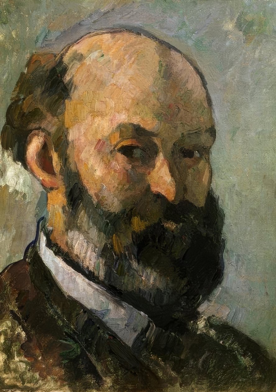 Portrett av Cézanne av Paul Cézanne