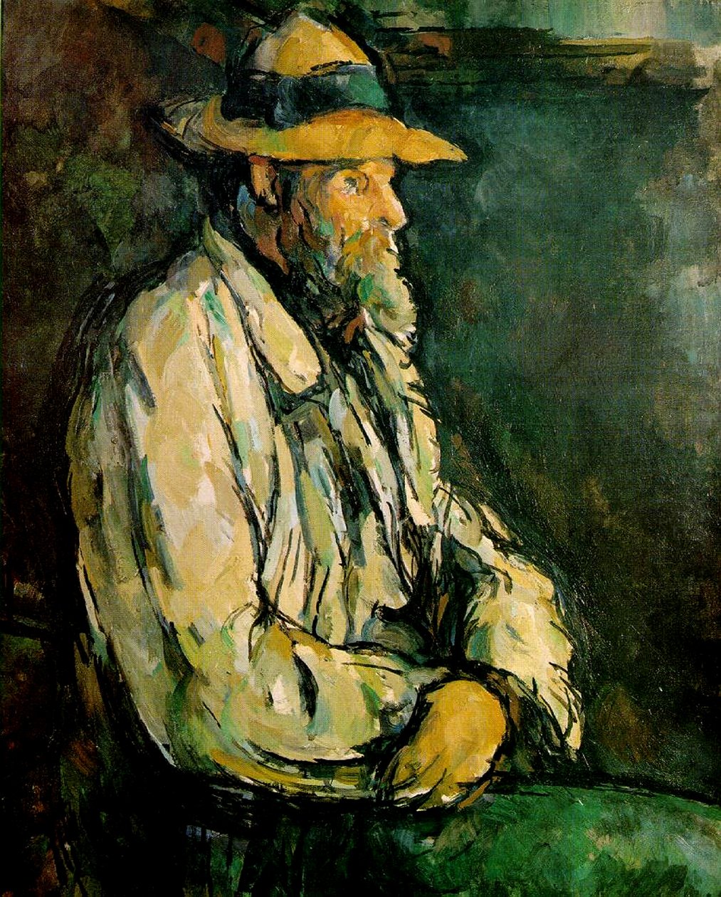 Portrett av Vallier, sittende av Paul Cézanne