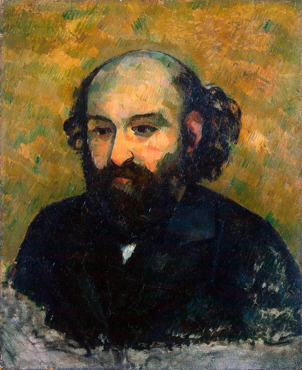 Selvportrett, 1880-1881 av Paul Cézanne