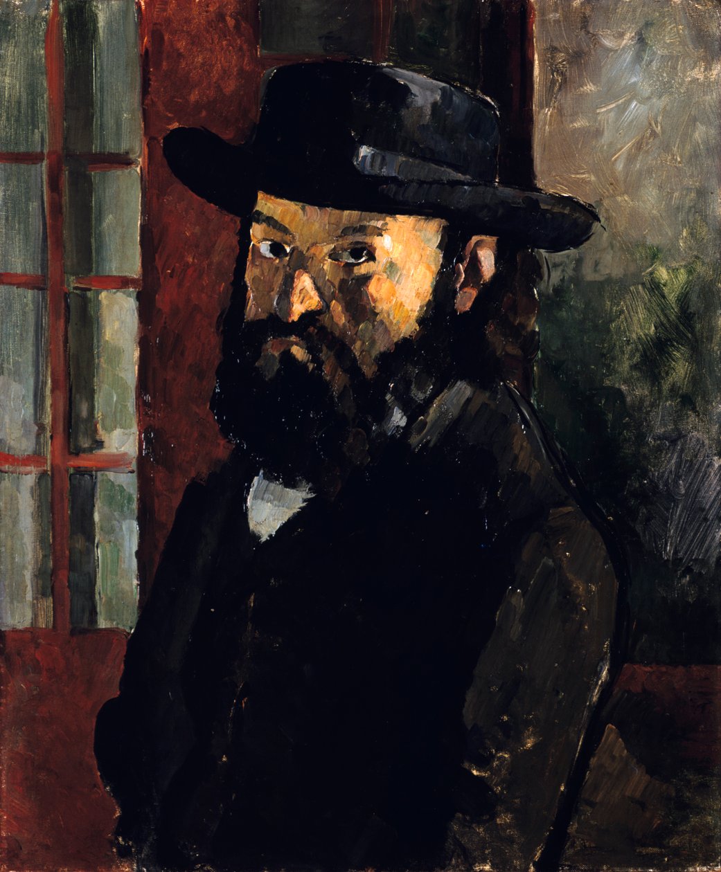 Selvportrett, 1879 av Paul Cézanne