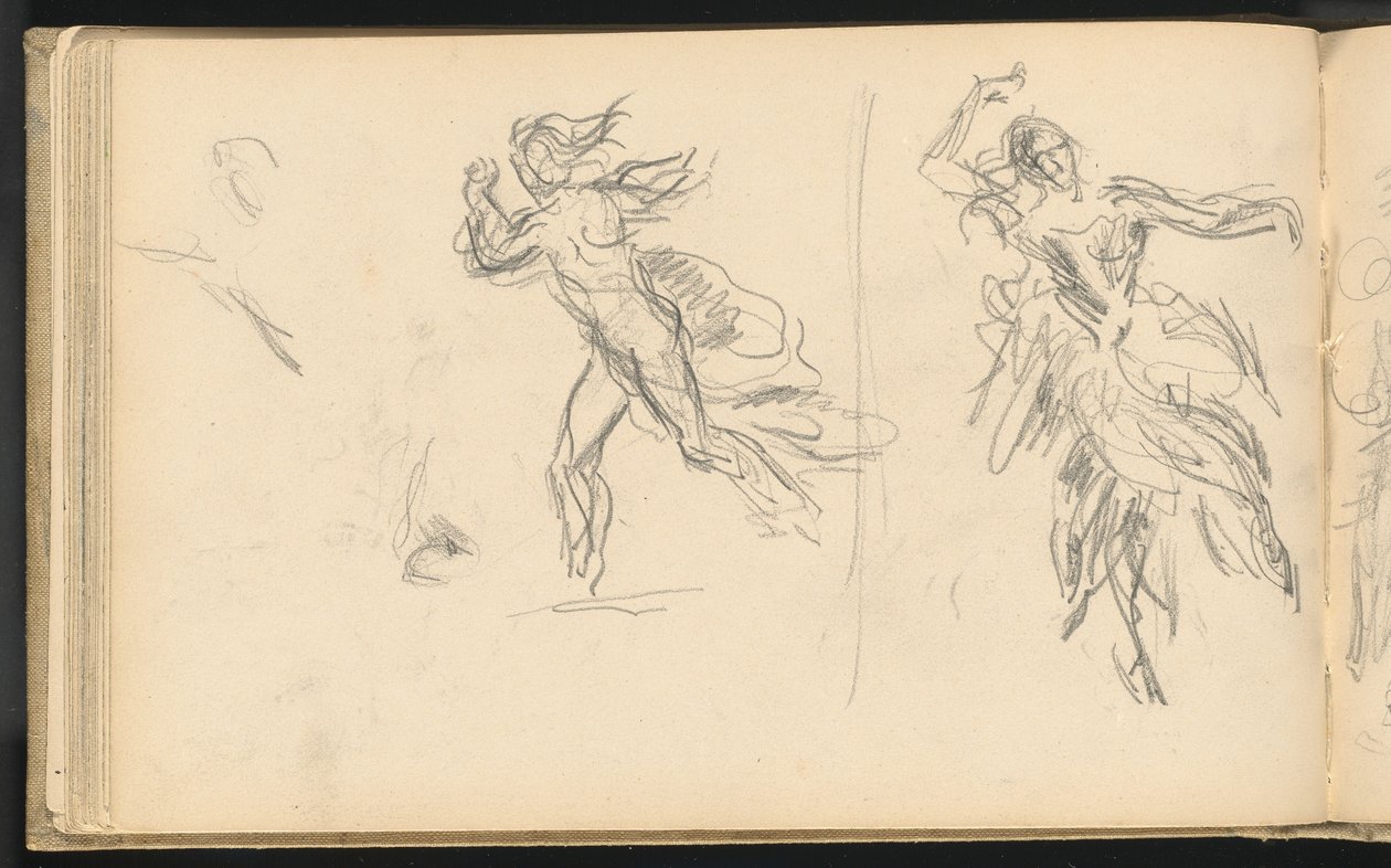 Spanske dansere av Paul Cézanne