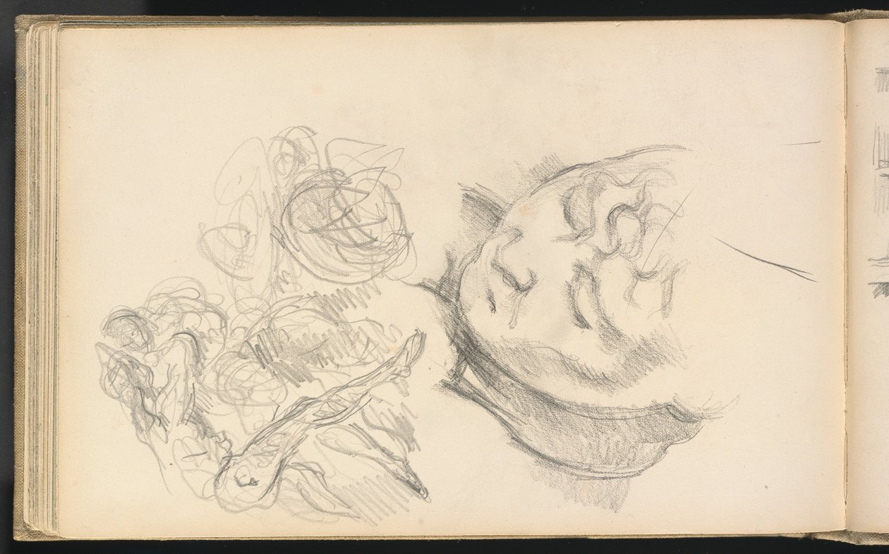 Studier inkludert Madame Cézanne av Paul Cézanne