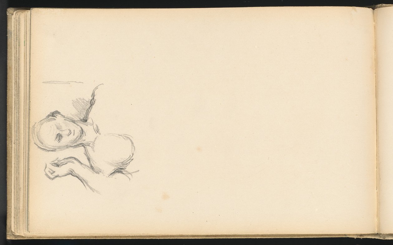 Studie av den romerske orator Germanicus, 18831886. av Paul Cézanne